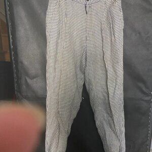 GANNI VERSACE    CHECKERED  MEN PANTS